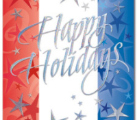 Patriotic Stars Card | Cardplant