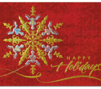 Sparkling Snowflake Card | Cardplant