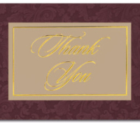 Executive Thank You