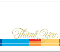Colorful Thank You