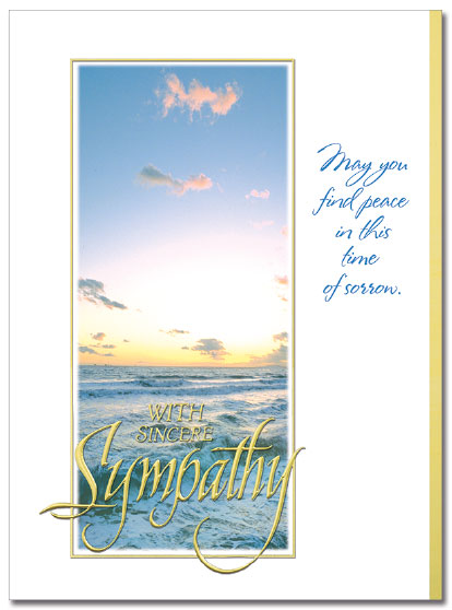 Sympathy Scene Card