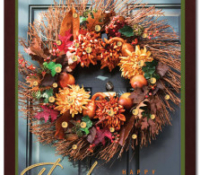 Thanksgiving Wreath Card