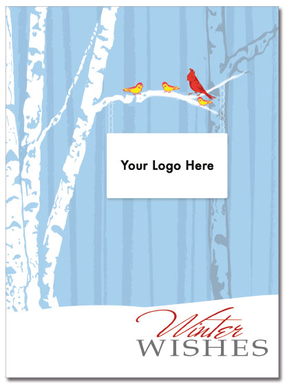 Birch Trees Logo Card | Cardplant