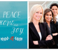 Peace and Joy Photo Card | Cardplant