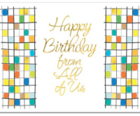Birthday From All Card