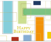 Birthday Colors Card