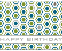 Hexagon Birthday