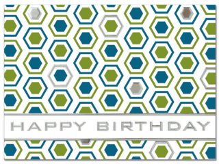 Hexagon Birthday